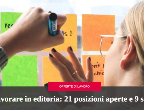 Lavorare in editoria: posizioni aperte!